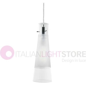 Ideal Lux Kuky  Sospensione Singola Vetro D.11 Cm Design Moderno