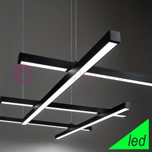 Perenz Srl Net Lampada A Sospensione Nero Led Design Moderno L. 111