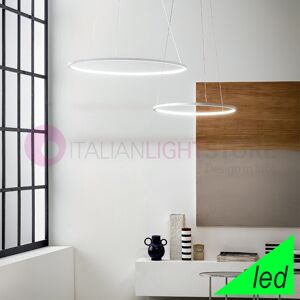 Gea Luce Srl Erika Sospensione Moderna Cerchio Led D.80