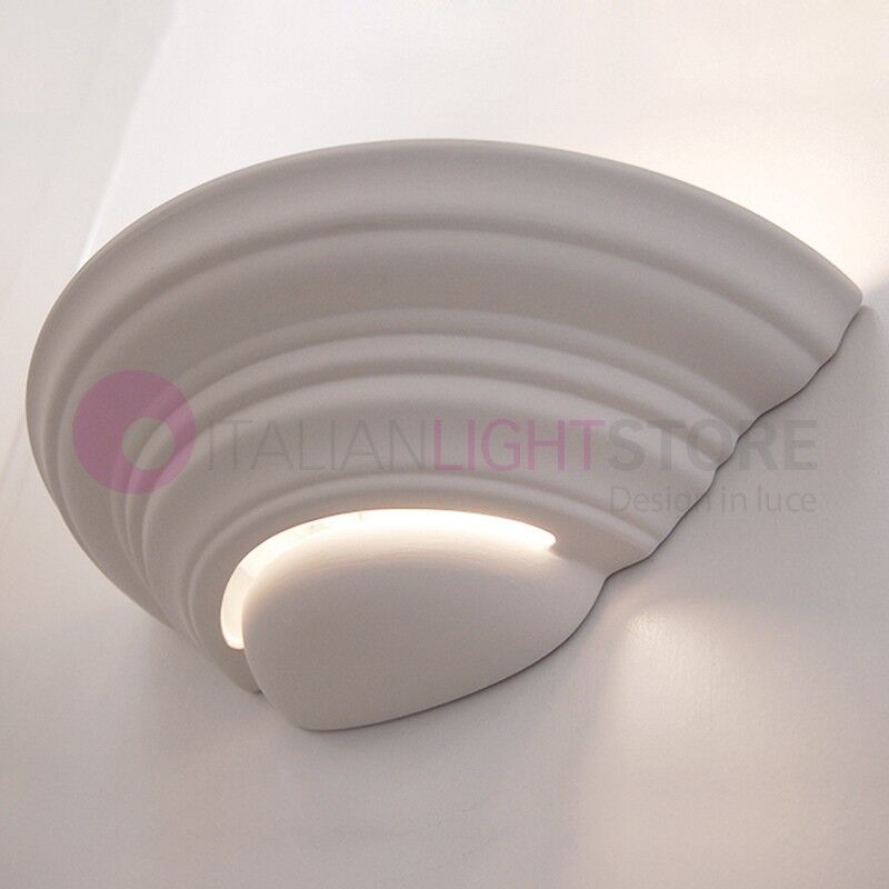 LIBERTI LAMP linea ceramica Krizia Applique Design Classico Gesso Decorabile Verniciabile Offerta