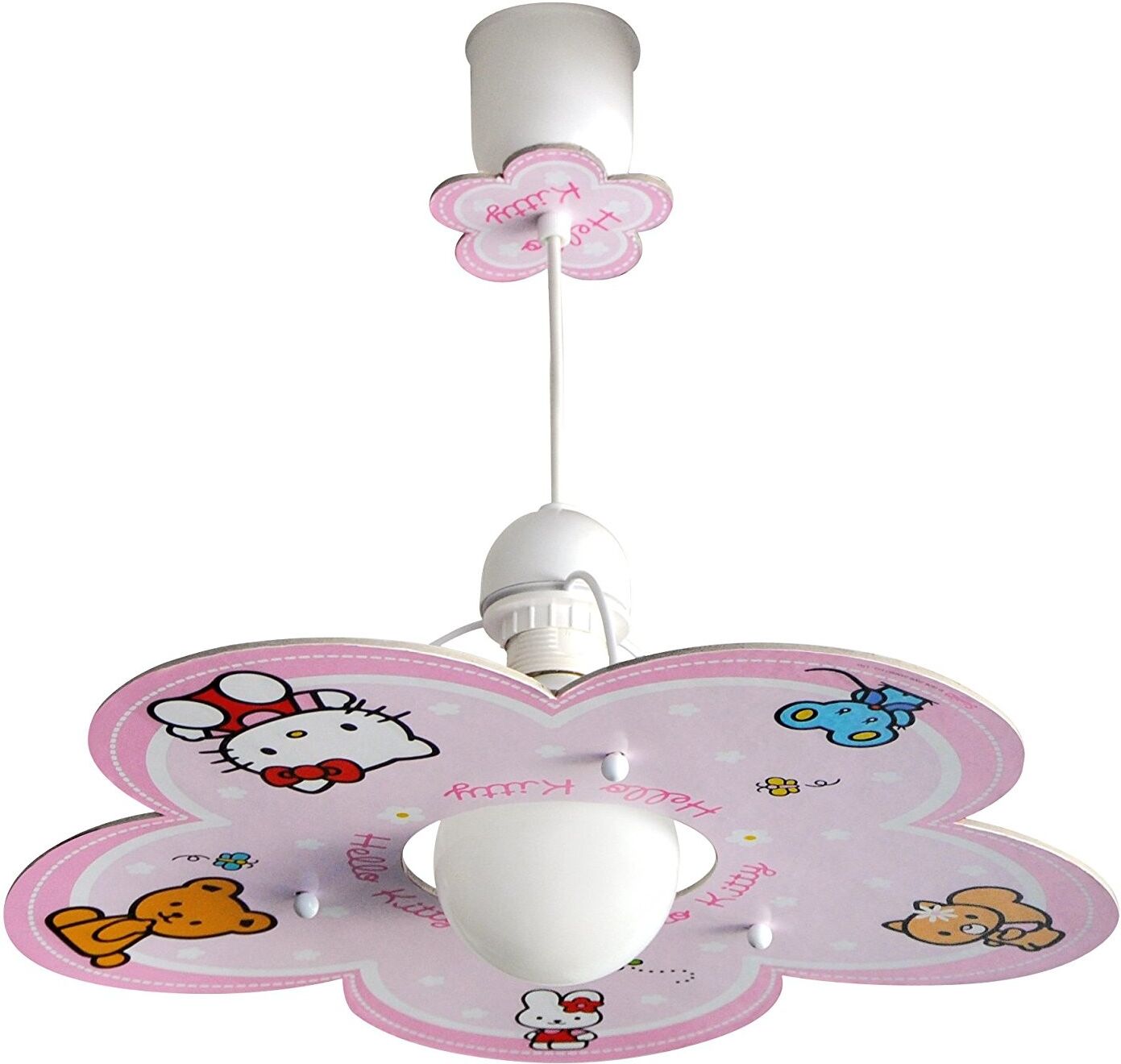 Iris Luce Hello Kitty Lampadario A Sospensione Cameretta Bambina - Offerta Pochi Pezzi