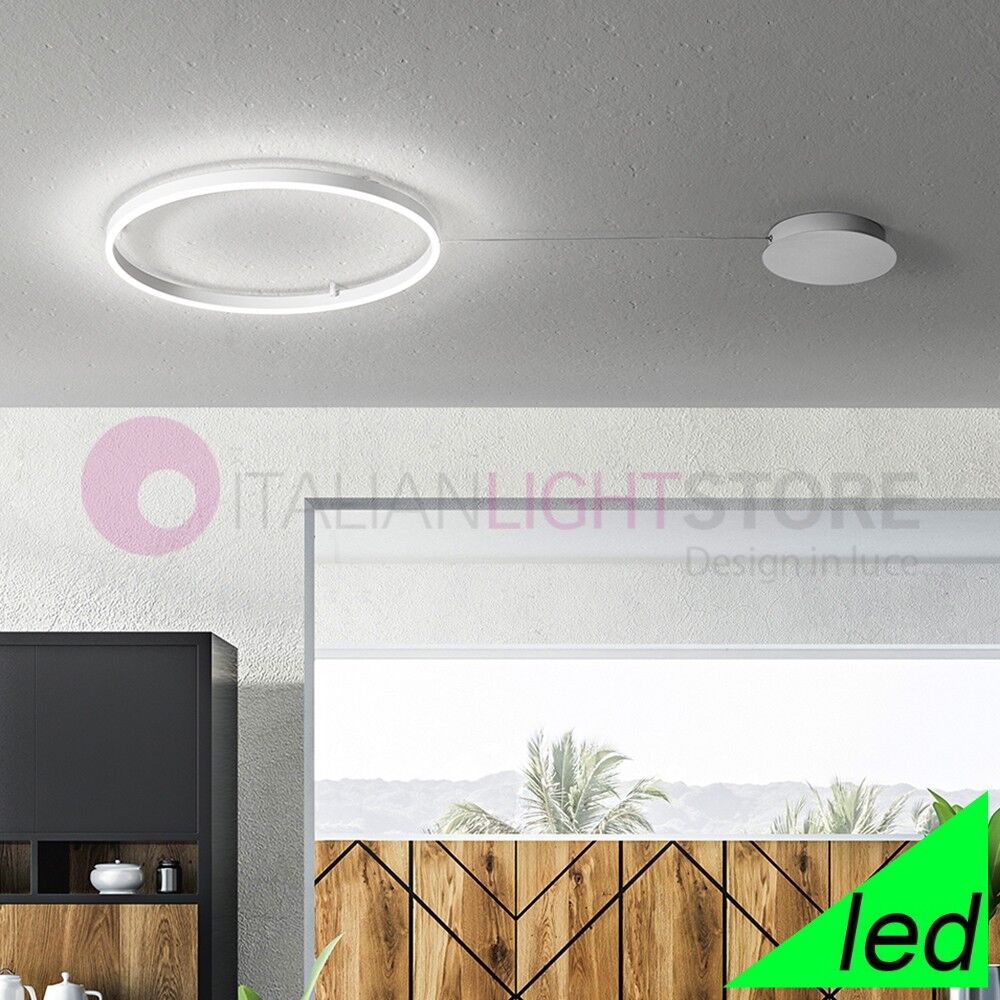 Perenz Srl Eclipse Plafoniera Cerchio Ultramoderno A Led Design Moderno D. 60