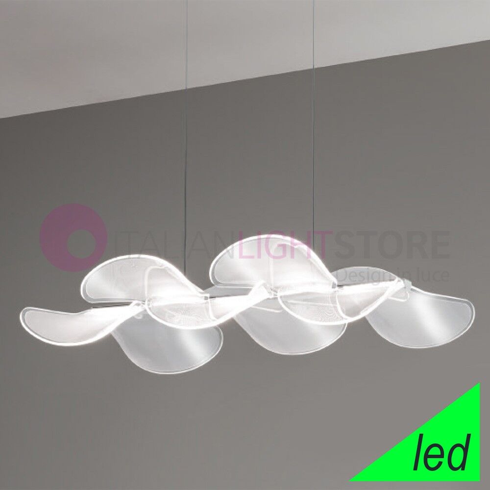 Fabas Luce Sylvie Lampada A Sospensione A Led Integrato L. 58x37 Design Moderno