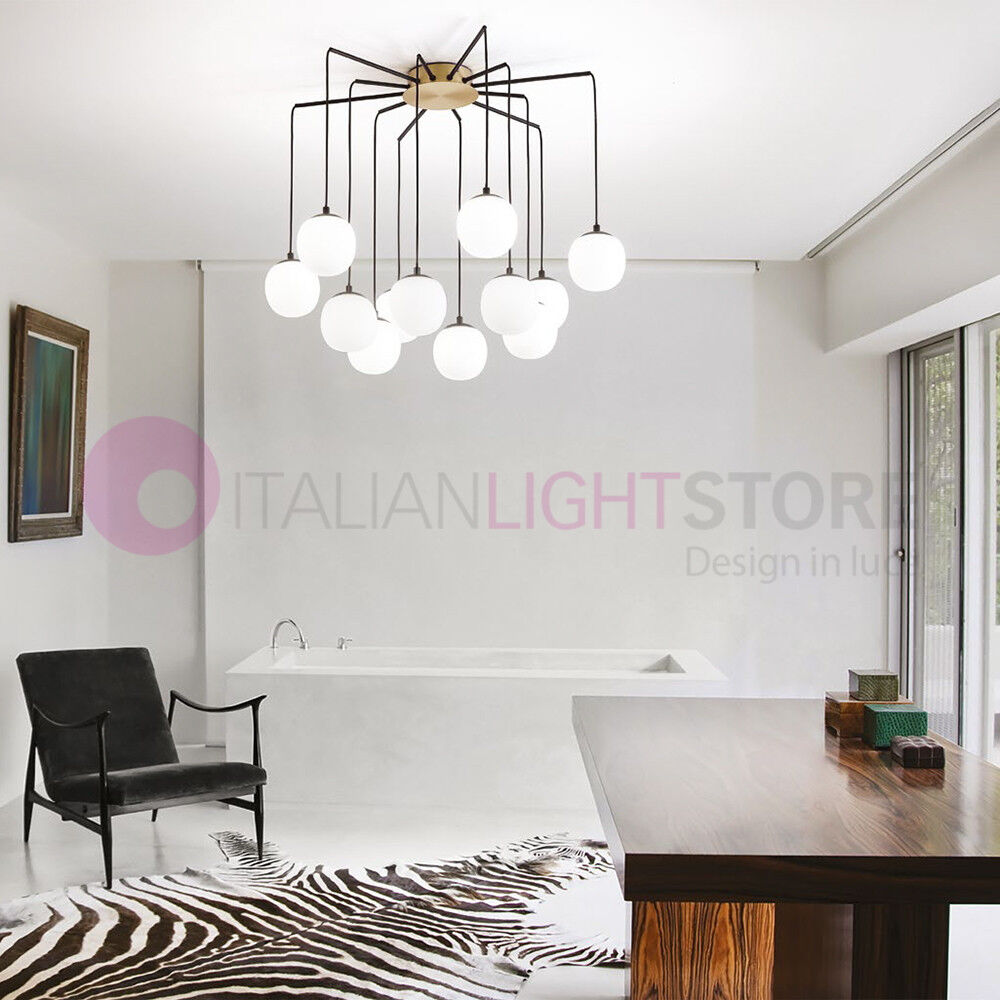 Ideal Lux Rhapsody  Lampadario Moderno 12 Luci Led