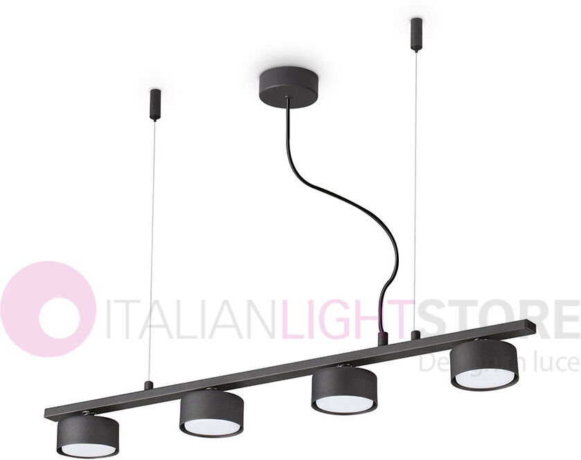 Ideal Lux Minor  Sospensione Moderna Lineare 4 Luci Led