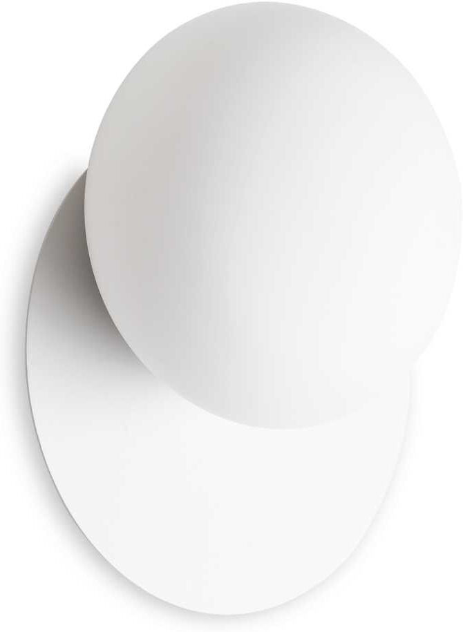 Ideal Lux Ninfea  Applique Led Vetro E Base Bianca