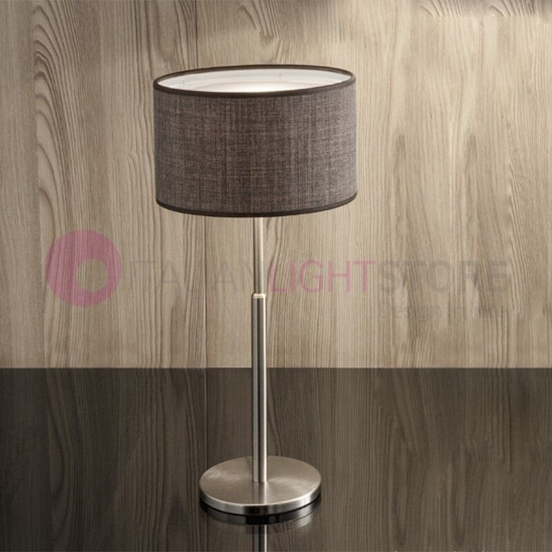 Antealuce Sahara Lampada Da Comodino Con Paralume D. 20 Design Moderno