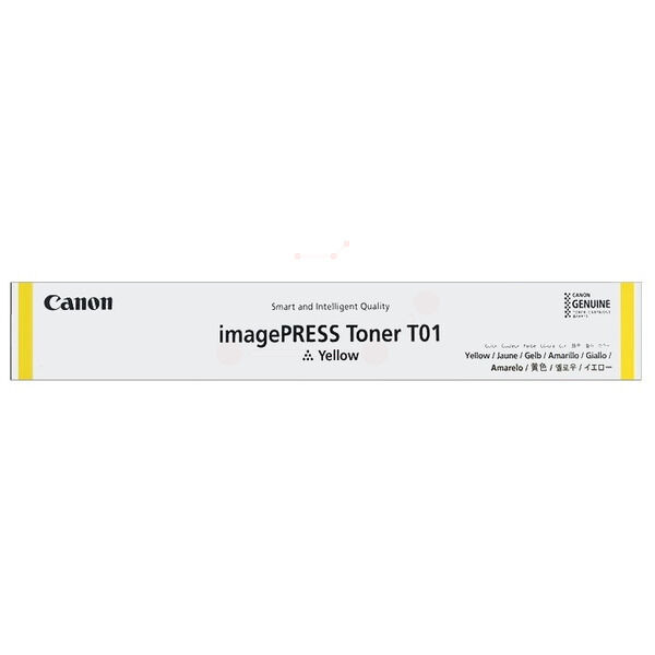 Canon Originale imagePRESS C 850 Toner (T01 / 8069 B 001) giallo, 39,500 pagine, 0.29 cent per pagina