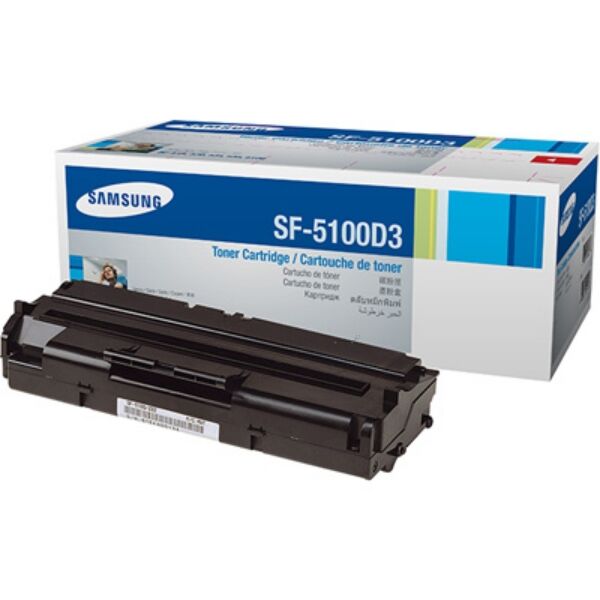 Samsung Originale SF-5100 P Toner (SF-5100 D3/ELS) nero, 3,000 pagine, 1.52 cent per pagina - sostituito Toner SF5100D3ELS per SF-5100P