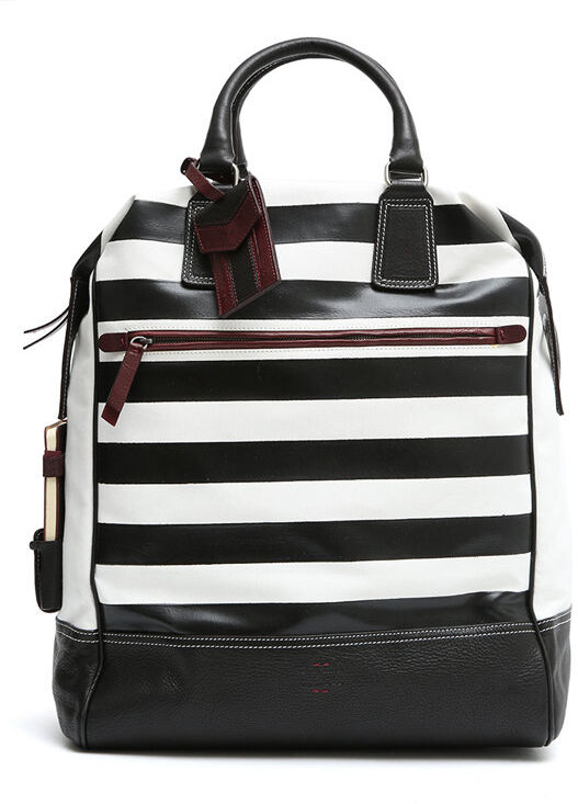 Piquadro Cartella due manici verticale, bianco -  nero Piquadro Cartella due manici verticale, bianco -  nero