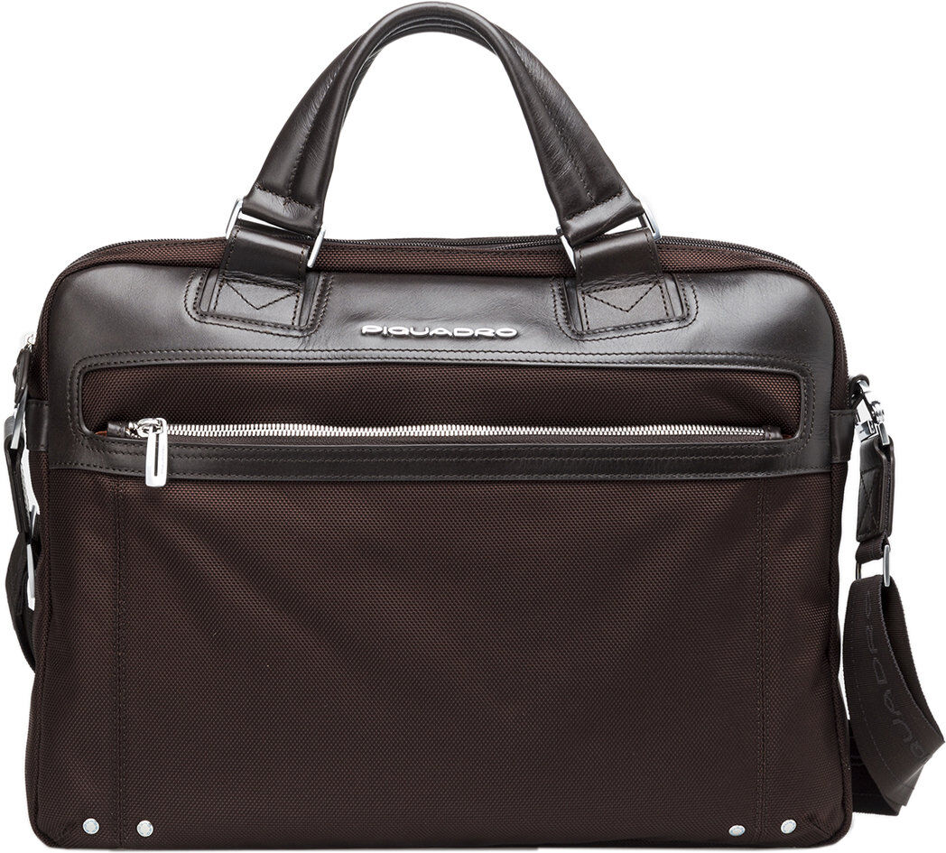 Piquadro Cartella in tessuto tecnico testa di moro Piquadro Cartella in tessuto tecnico testa di moro