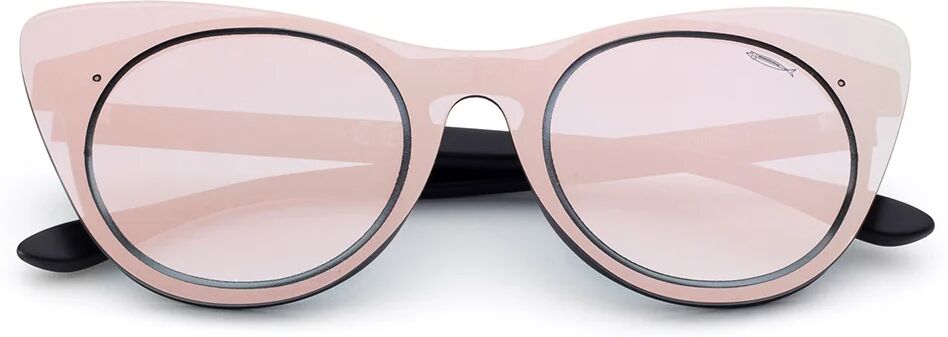 Saraghina Occhiali da sole modello Space 3 cerchiato  rosa cipria Saraghina Occhiali da sole modello Space 3 cerchiato  rosa cipria