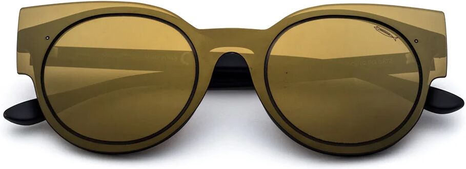 Saraghina Occhiali da sole modello Space 8 cerchiato oro Saraghina Occhiali da sole modello Space 8 cerchiato oro