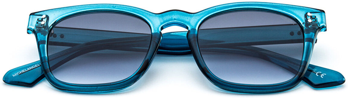 Saraghina Occhiali da sole Michelangelo turchese cristallo, lente grigio/blu scu Saraghina Occhiali da sole Michelangelo turchese cristallo, lente grigio/blu scu