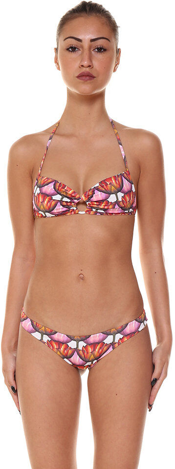 Gallo Costume con fantasia a fiori bianco e rosa Gallo Costume con fantasia a fiori bianco e rosa