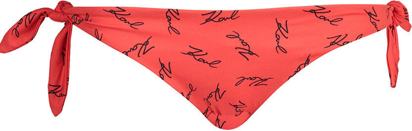 Lagerfeld Slip da mare rosso con logo Lagerfeld Slip da mare rosso con logo