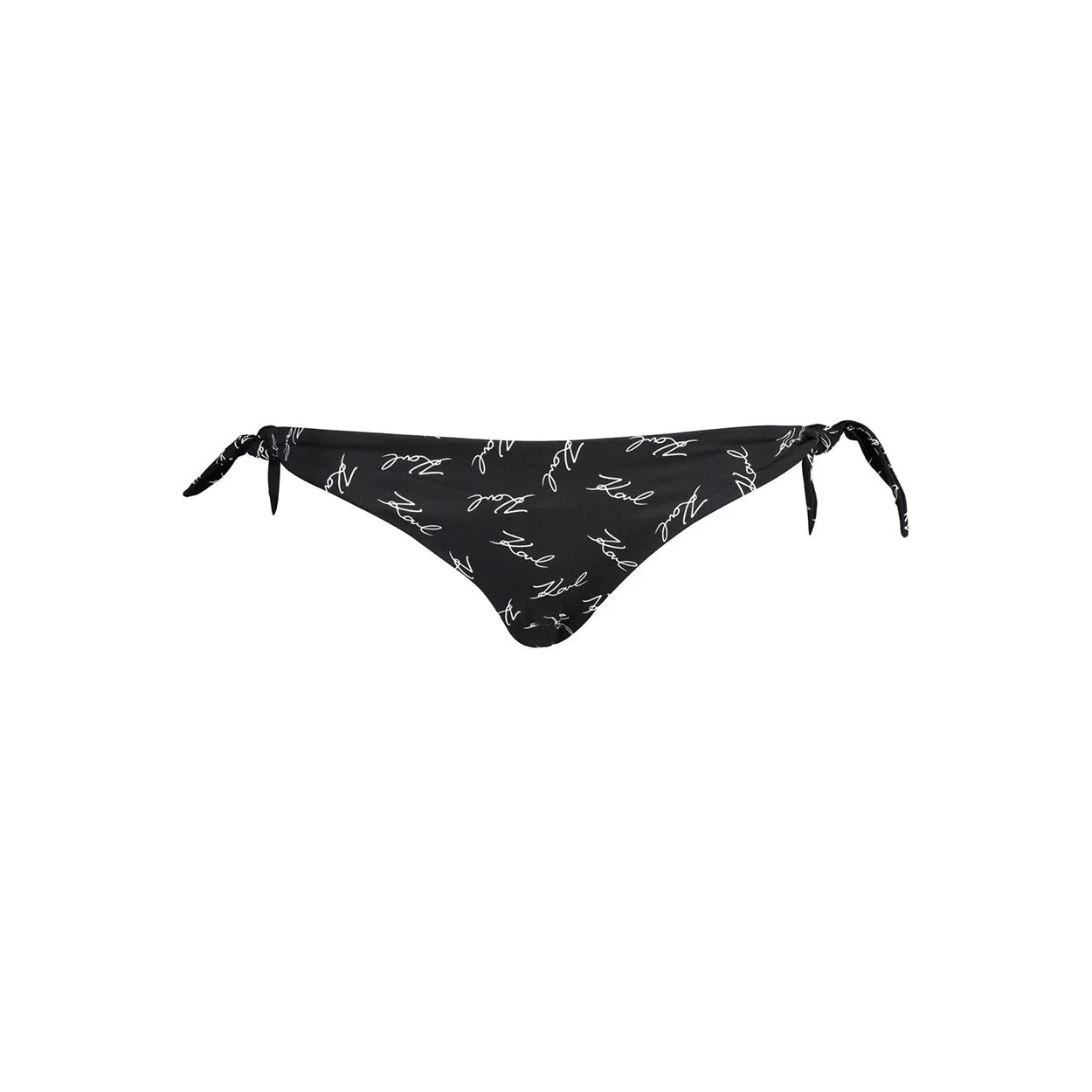 Lagerfeld Slip da mare nero con logo Lagerfeld Slip da mare nero con logo