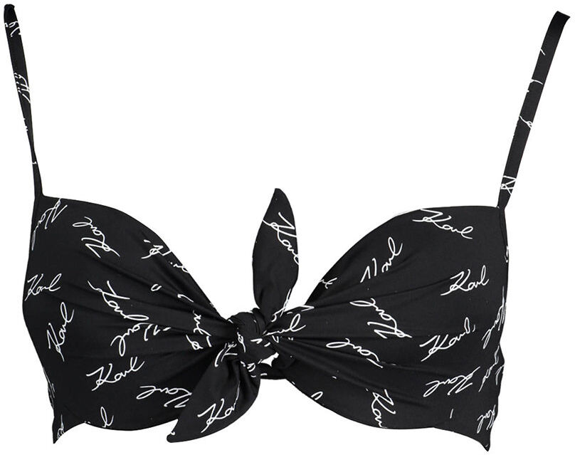 Lagerfeld Costume con nodo nero Lagerfeld Costume con nodo nero