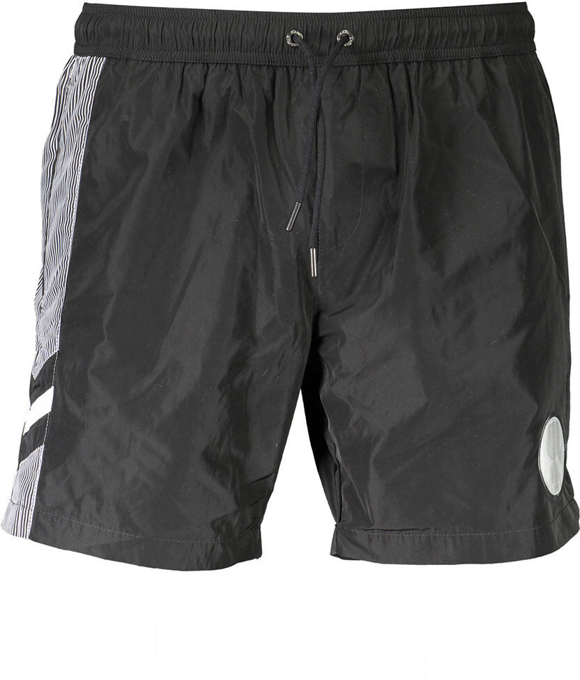 Lagerfeld Boxer da mare con cordini in vita nero Lagerfeld Boxer da mare con cordini in vita nero