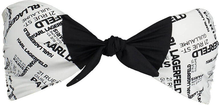 Lagerfeld Costume a fascia bianco Lagerfeld Costume a fascia bianco