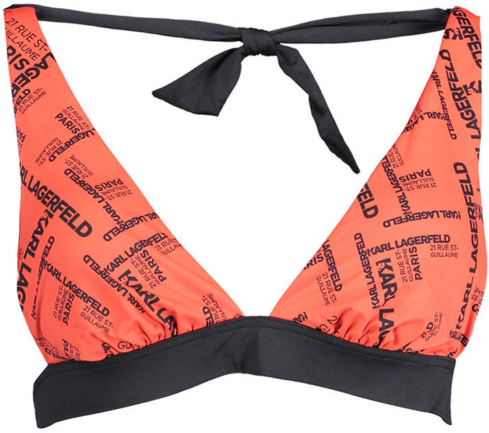 Lagerfeld Costume a triangolo con logo rosso Lagerfeld Costume a triangolo con logo rosso