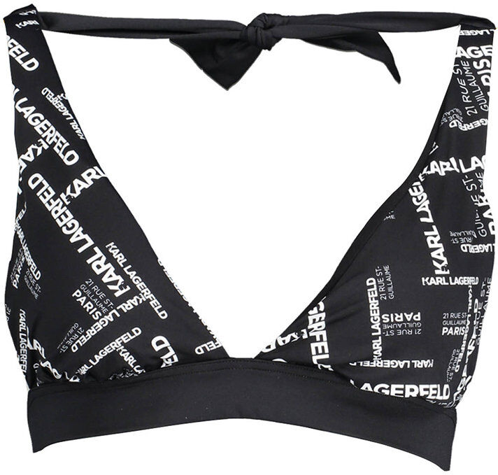 Lagerfeld Costume a triangolo con logo nero Lagerfeld Costume a triangolo con logo nero