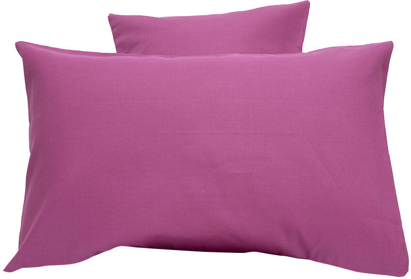 Carezza di lino Set 2 federe, prugna Carezza di lino Set 2 federe, prugna