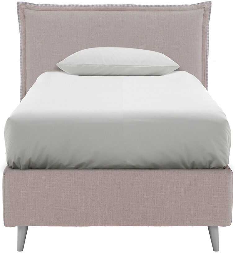Let it Bed GIAVA - Letto singolo contenitore con rete, beige Let it Bed GIAVA - Letto singolo contenitore con rete, beige