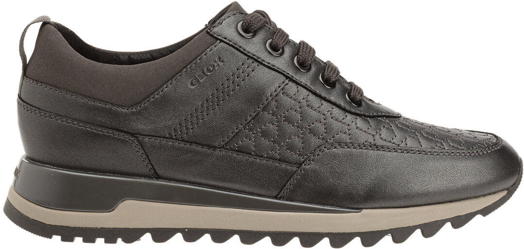 Geox Sneakers Tabelya in pelle metallizzata grigio Geox Sneakers Tabelya in pelle metallizzata grigio