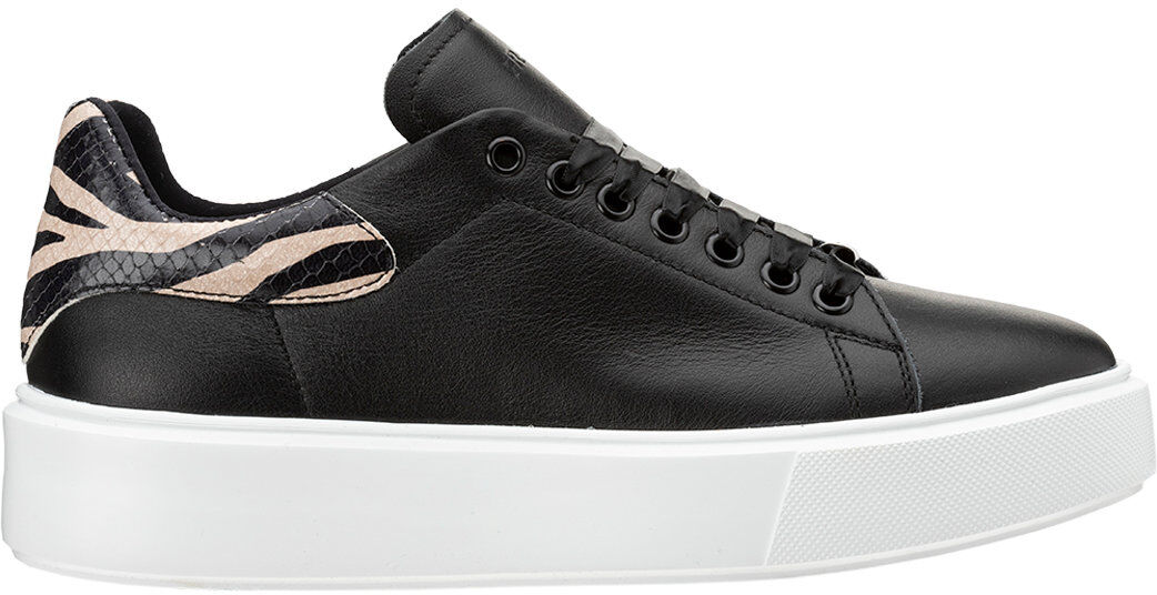 FRAU Sneaker con back a contrasto nere