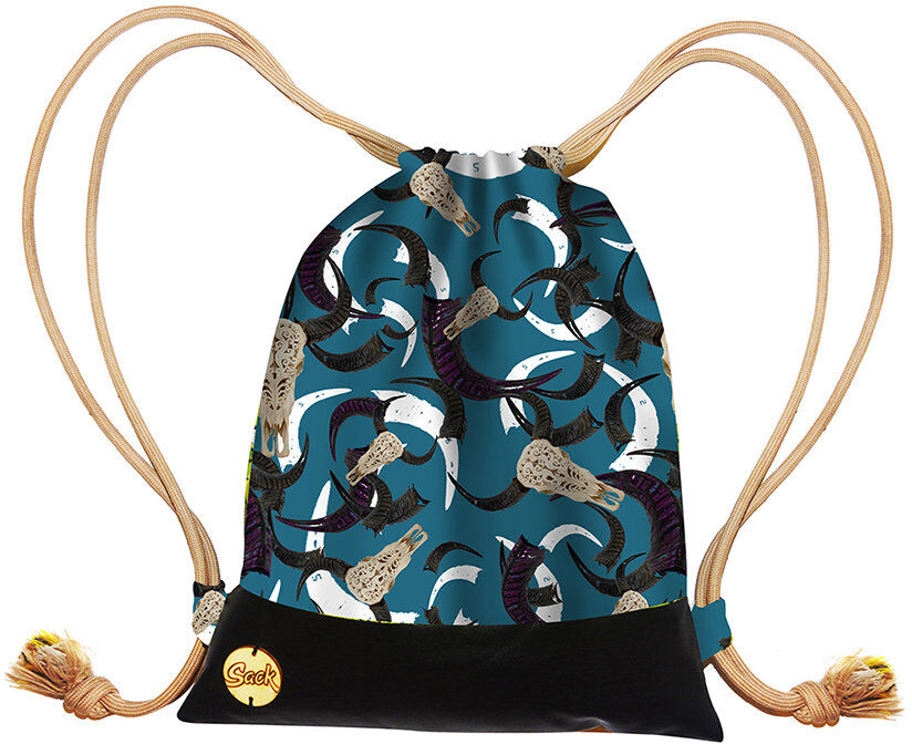 MySack Sacca Unisex Be Unique Bison Horns MySack Sacca Unisex Be Unique Bison Horns