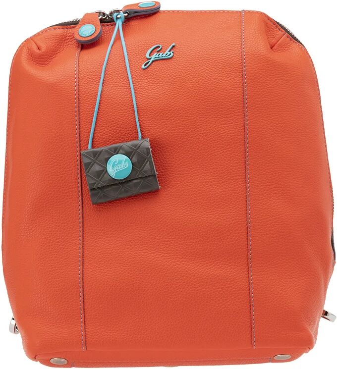 Gabs Zaino Dina reversibile in pelle arancione