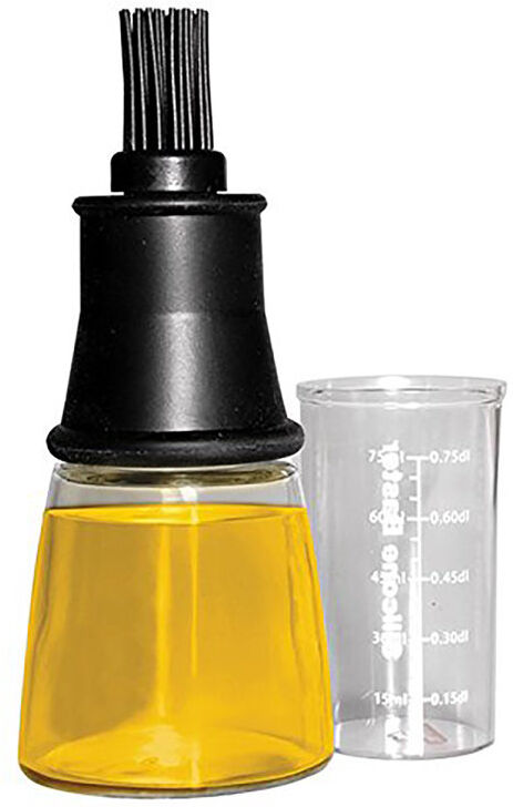 IBILI Oliera Brush Basting bottiglia vetro, trasparente/nero IBILI Oliera Brush Basting bottiglia vetro, trasparente/nero