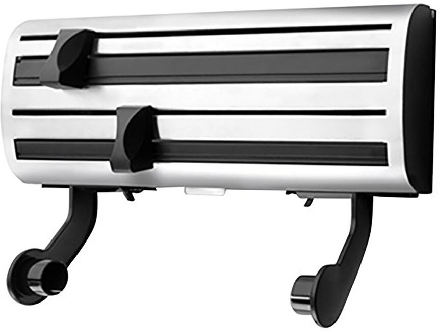 IBILI Erogatore di alluminio, pellicola, carta 3 in 1, grigio/nero IBILI Erogatore di alluminio, pellicola, carta 3 in 1, grigio/nero