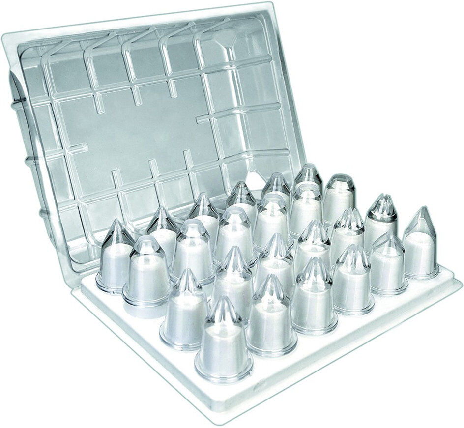 IBILI Set 24 beccucci per pasticceria, trasparente IBILI Set 24 beccucci per pasticceria, trasparente
