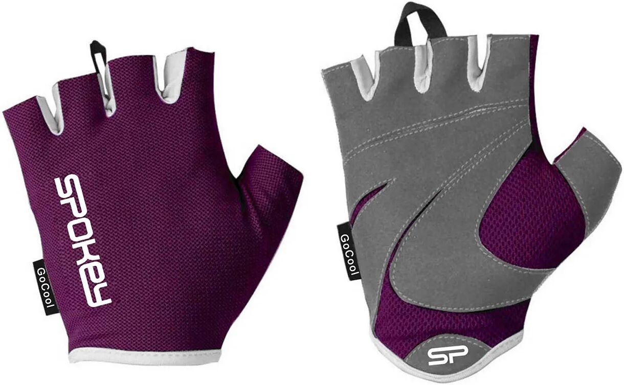 Fitness Spokey Guanti LADY FIT taglia M viola e grigi