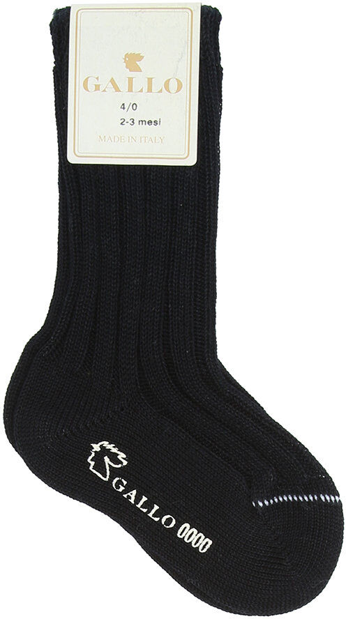 GALLO BAMBINO Calze corte a costine blu GALLO BAMBINO Calze corte a costine blu