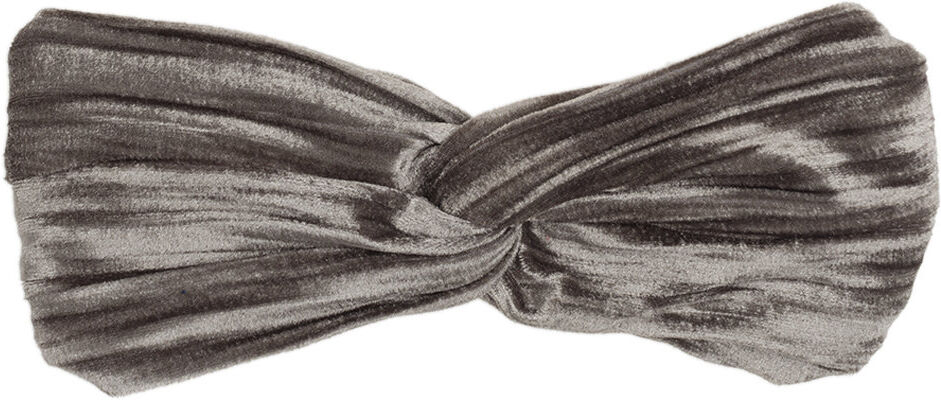 CAFFè D'ORZO Fascia per capelli in velluto plissè fango CAFFè D'ORZO Fascia per capelli in velluto plissè fango