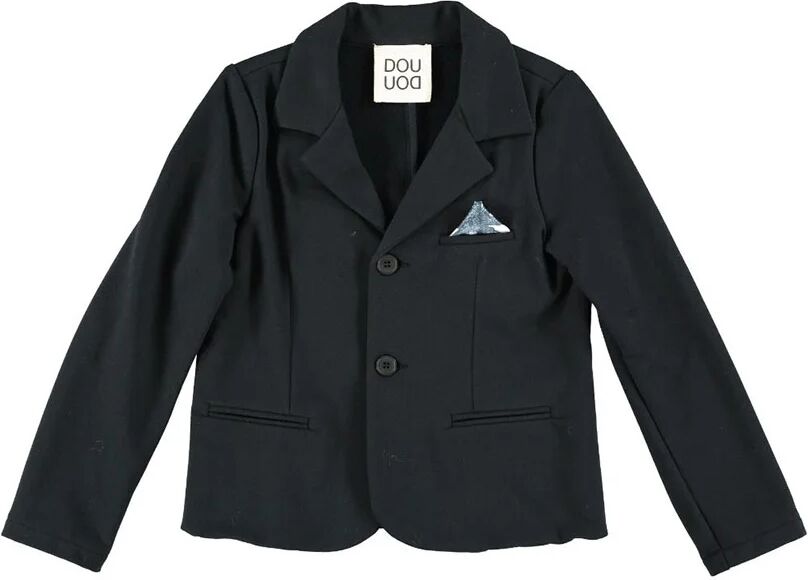 DOUUOD Giacca in felpa blu DOUUOD Giacca in felpa blu