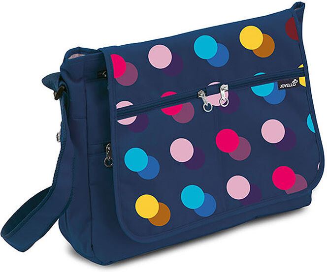 Joyello Borsa maternità COMODA, pois colorati/blu Joyello Borsa maternità COMODA, pois colorati/blu