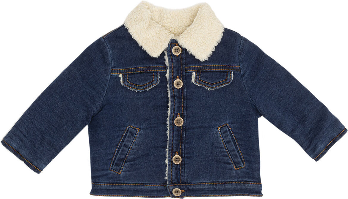 Zhoe & Tobiah Giubbino corto in jenas con interno orsetto bianco Zhoe & Tobiah Giubbino corto in jenas con interno orsetto bianco