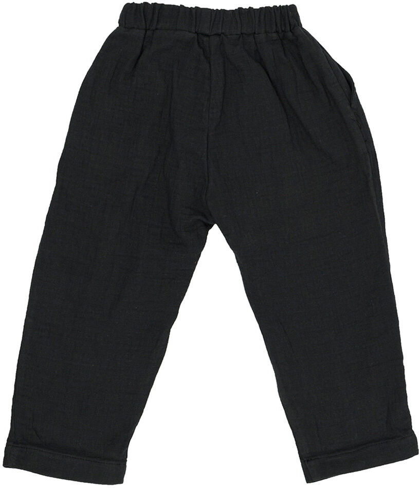 Yellowsub Pantalone baggy grigio scuro in cotone Yellowsub Pantalone baggy grigio scuro in cotone