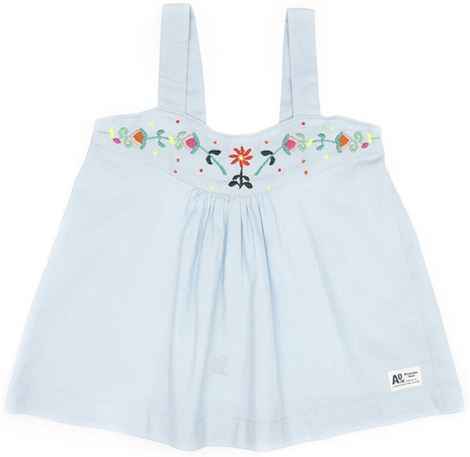 AMERICAN OUTFITTERS Top ricamato azzurro AMERICAN OUTFITTERS Top ricamato azzurro