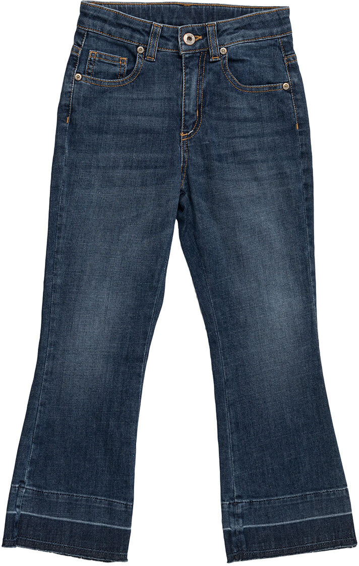 Dixie Jeans leggermente a zampa delavè con orlo a taglio vivo Dixie Jeans leggermente a zampa delavè con orlo a taglio vivo