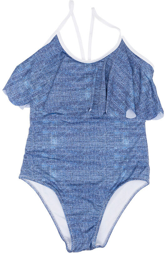 Le mosche in bianco Costume intero conn frappa denim Le mosche in bianco Costume intero conn frappa denim