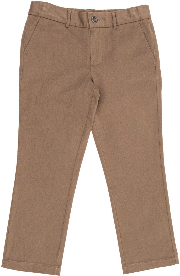TOURISTE Pantaloni chino in cotone beige TOURISTE Pantaloni chino in cotone beige