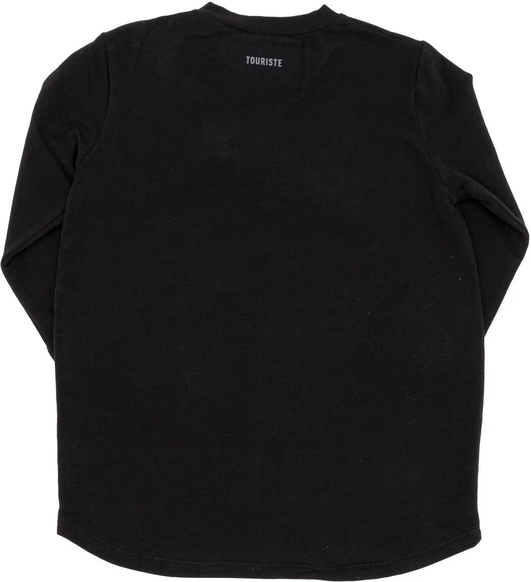 TOURISTE Abito ampio in felpa nera TOURISTE Abito ampio in felpa nera