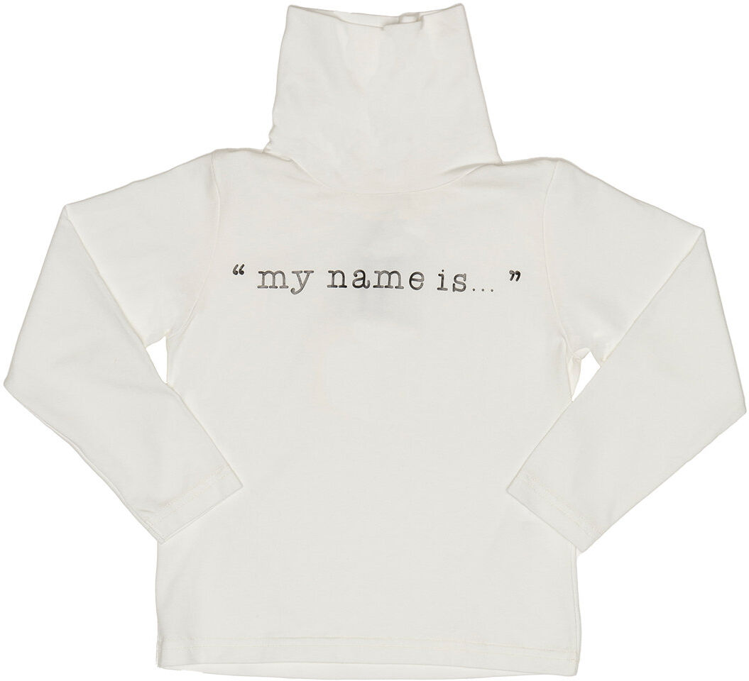VICOLO BAMBINO T-shirt con collo alto "MY NAME IS"" VICOLO BAMBINO T-shirt con collo alto "MY NAME IS""
