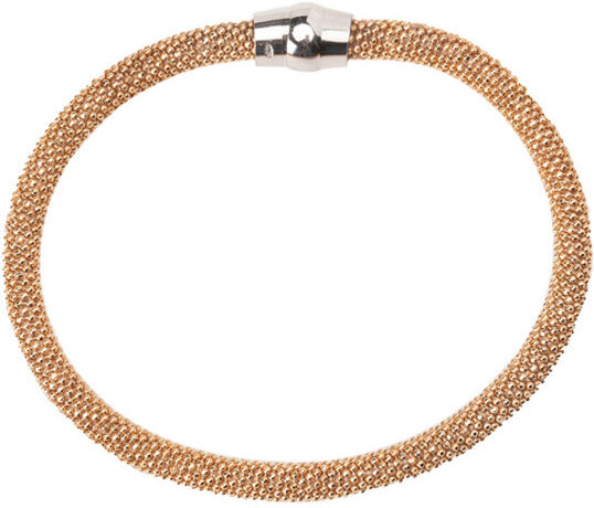 Silverart Braccialetto con catena a pallini rosé Silverart Braccialetto con catena a pallini rosé