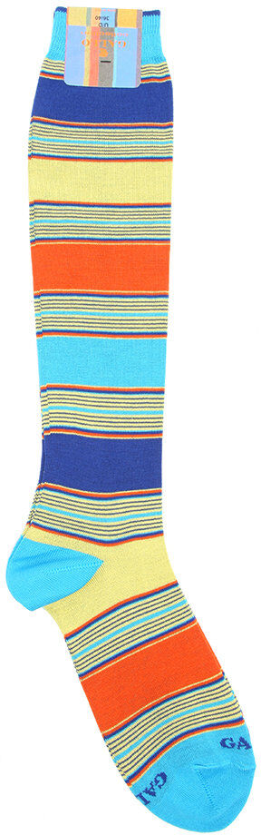 Gallo Calze lunghe a righe diverse multicolor Gallo Calze lunghe a righe diverse multicolor